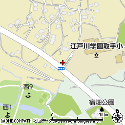 茨城県取手市野々井1582-8周辺の地図