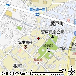 茨城県龍ケ崎市412周辺の地図