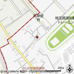 埼玉県さいたま市緑区上野田491-1周辺の地図