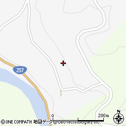 岐阜県下呂市馬瀬黒石42-1周辺の地図