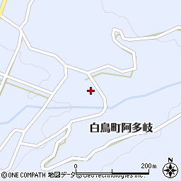 岐阜県郡上市白鳥町阿多岐1992周辺の地図