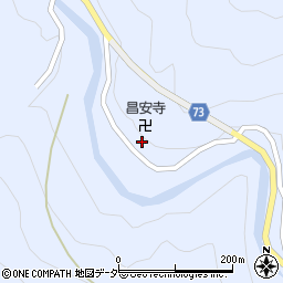 昌安寺周辺の地図