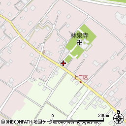 埼玉県越谷市増林3824周辺の地図
