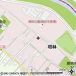 埼玉県越谷市増林2869周辺の地図