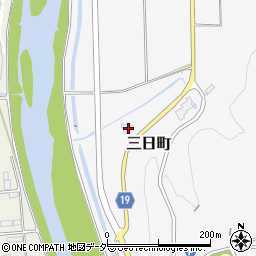 長野県上伊那郡箕輪町三日町577-3周辺の地図