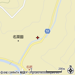 埼玉県飯能市上名栗1724周辺の地図