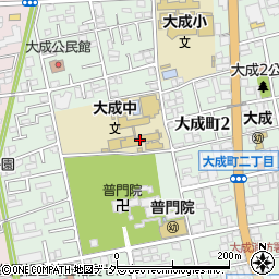 さいたま市立大成中学校周辺の地図