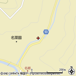 埼玉県飯能市上名栗1723周辺の地図