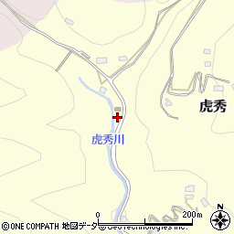 埼玉県飯能市虎秀304-1周辺の地図