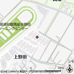 埼玉県さいたま市緑区上野田840周辺の地図