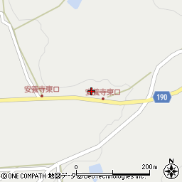 福井県越前市安養寺町21周辺の地図