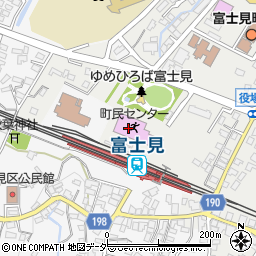 茅野広域シルバー人材センター（公益社団法人）富士見事務所周辺の地図