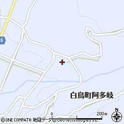 岐阜県郡上市白鳥町阿多岐2008周辺の地図