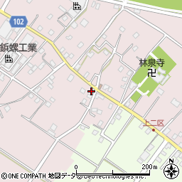 埼玉県越谷市増林3784周辺の地図