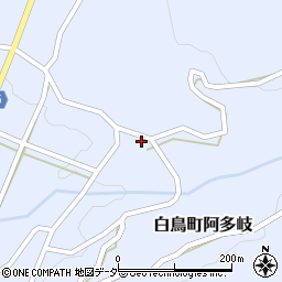 岐阜県郡上市白鳥町阿多岐2006周辺の地図