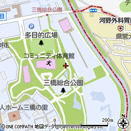 三橋総合公園トイレ２周辺の地図