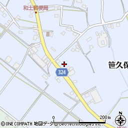 埼玉県さいたま市岩槻区笹久保176周辺の地図