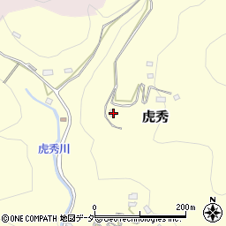 埼玉県飯能市虎秀283周辺の地図