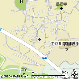 茨城県取手市野々井1611-2周辺の地図