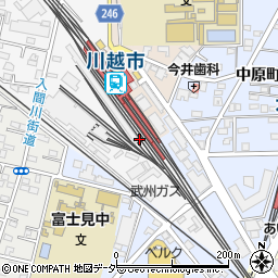 埼玉県川越市田町31周辺の地図