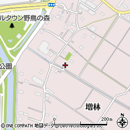 埼玉県越谷市増林1266周辺の地図