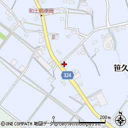 埼玉県さいたま市岩槻区笹久保178周辺の地図
