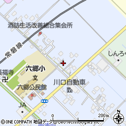 茨城県取手市清水420周辺の地図