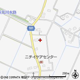 千葉県香取市篠原ロ1861周辺の地図