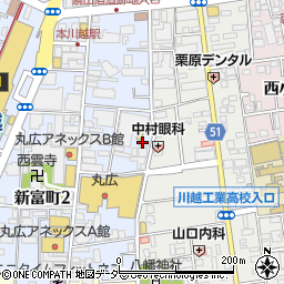 株式会社丸広百貨店　まるひろセレモニー周辺の地図