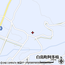 岐阜県郡上市白鳥町阿多岐2013周辺の地図