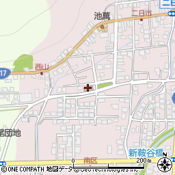 粟田部コミュニティセンター周辺の地図