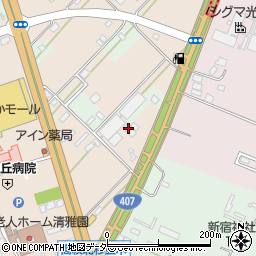 埼玉県日高市森戸新田84-1周辺の地図