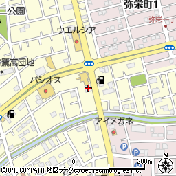 スタジオアリス　東越谷店周辺の地図