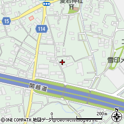 埼玉県川越市的場1185-3周辺の地図