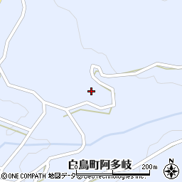 岐阜県郡上市白鳥町阿多岐2025周辺の地図