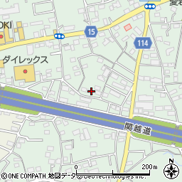 埼玉県川越市的場933周辺の地図