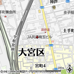 全国共済連埼玉県本部管理部周辺の地図