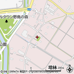 埼玉県越谷市増林1284-1周辺の地図