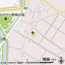 埼玉県越谷市増林1284-1周辺の地図