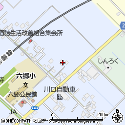 茨城県取手市清水416周辺の地図
