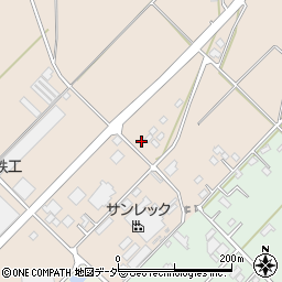 埼玉県日高市田波目599周辺の地図