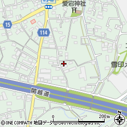埼玉県川越市的場1185-5周辺の地図