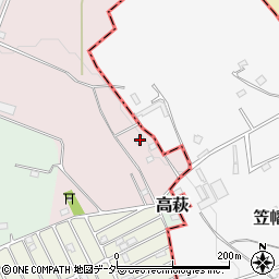 埼玉県日高市下高萩新田109-14周辺の地図