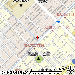 埼玉県越谷市大沢1561周辺の地図