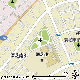 五郎台中央公園周辺の地図