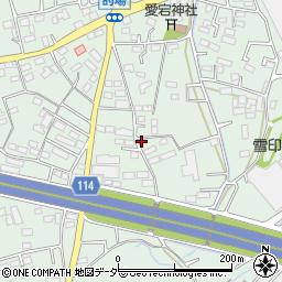 埼玉県川越市的場1185-7周辺の地図