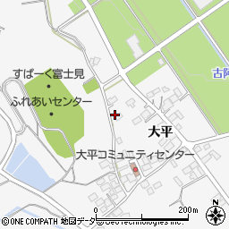 長野県諏訪郡富士見町富士見大平周辺の地図