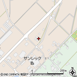 埼玉県日高市田波目597周辺の地図