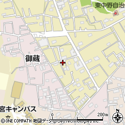 埼玉県さいたま市見沼区南中野907-2周辺の地図