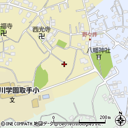 茨城県取手市野々井1494周辺の地図